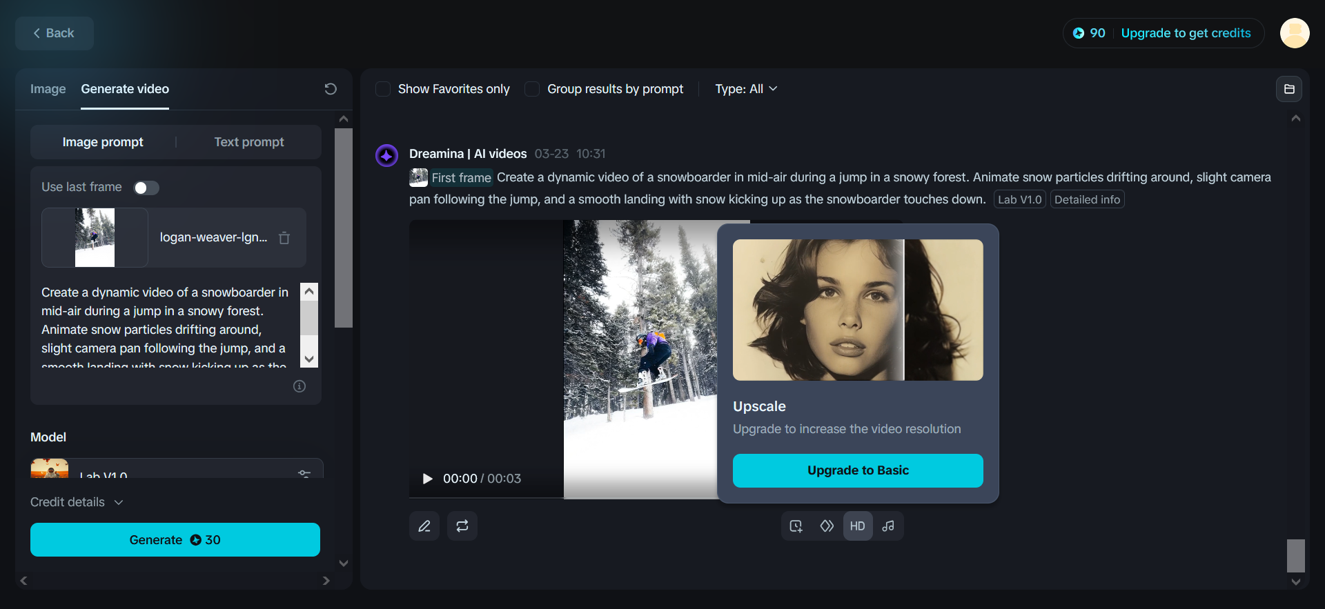 HD-Upscaling