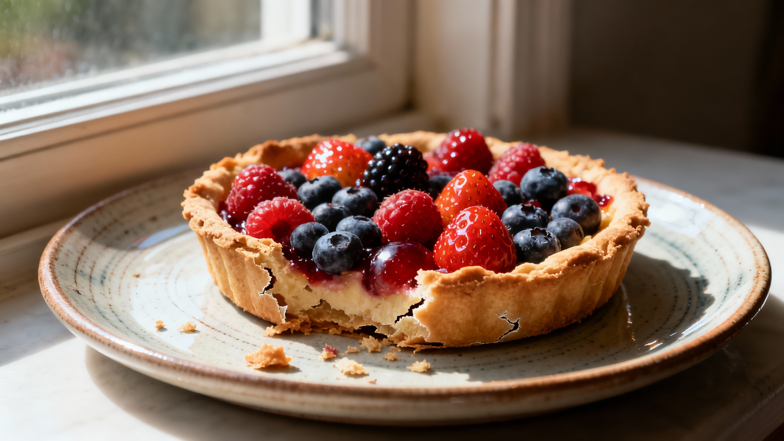 Yummy fruit pie