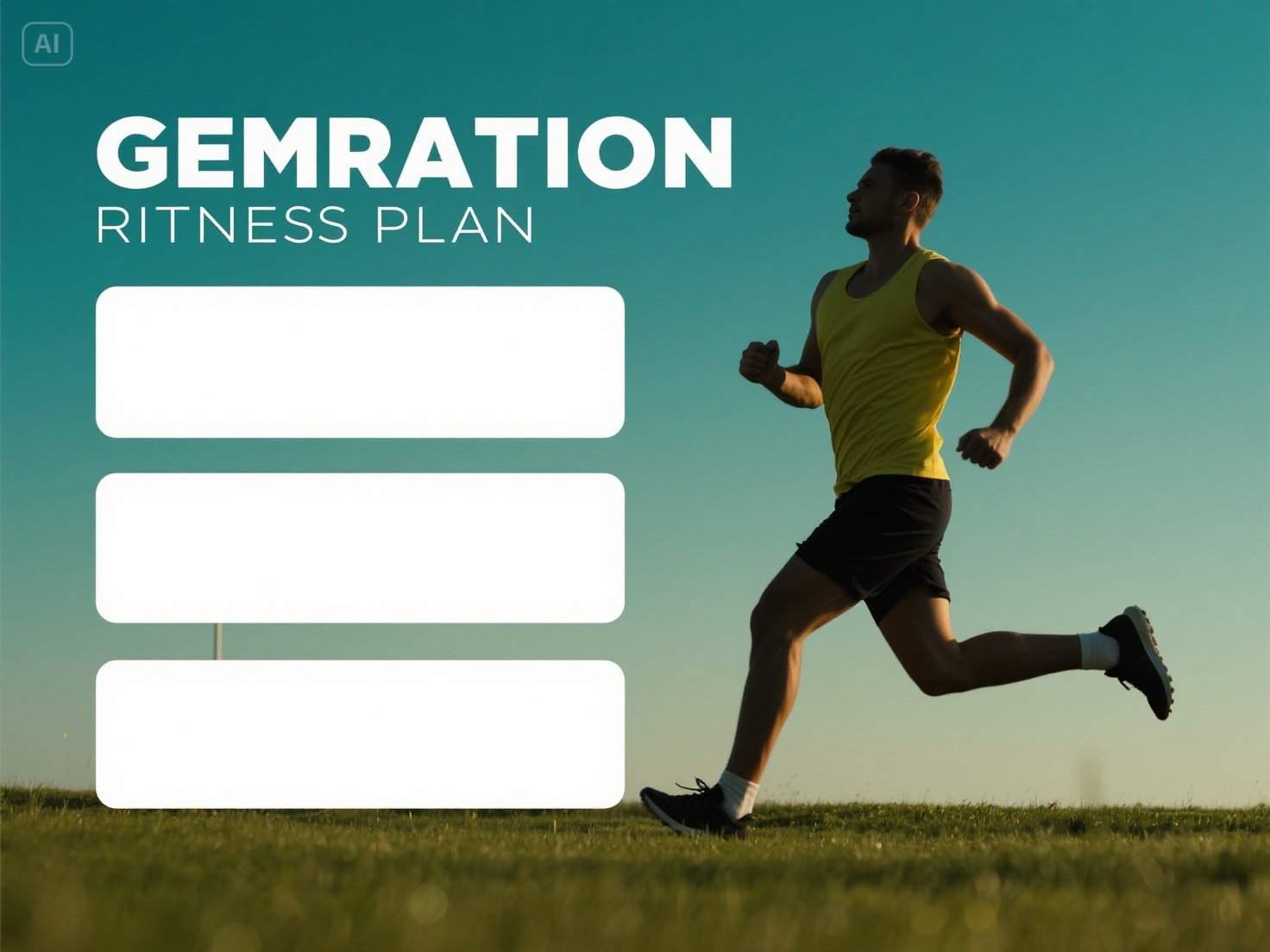 Image generated by workout planner maker
