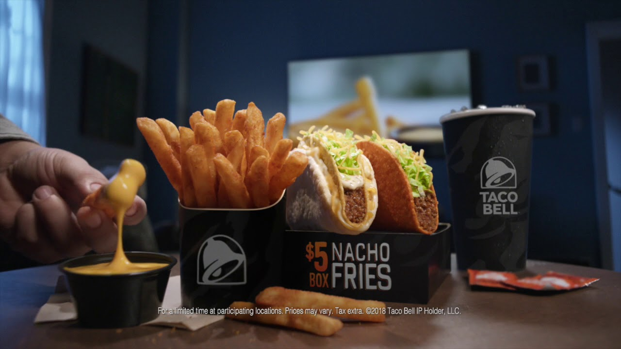 Taco Bell "Web of fries" - en av de fantastiska videoannonserna