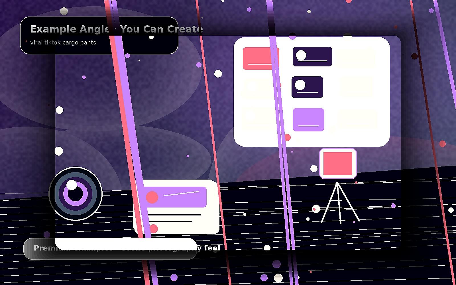 Example Angles You Can Create — premium scene image for viral tiktok cargo pants
