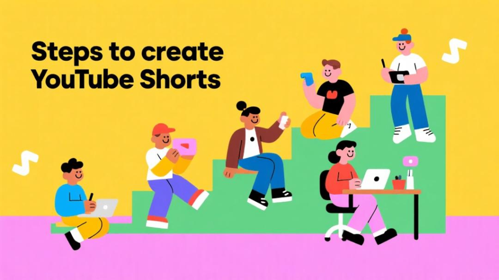 Steps to create YouTube shorts