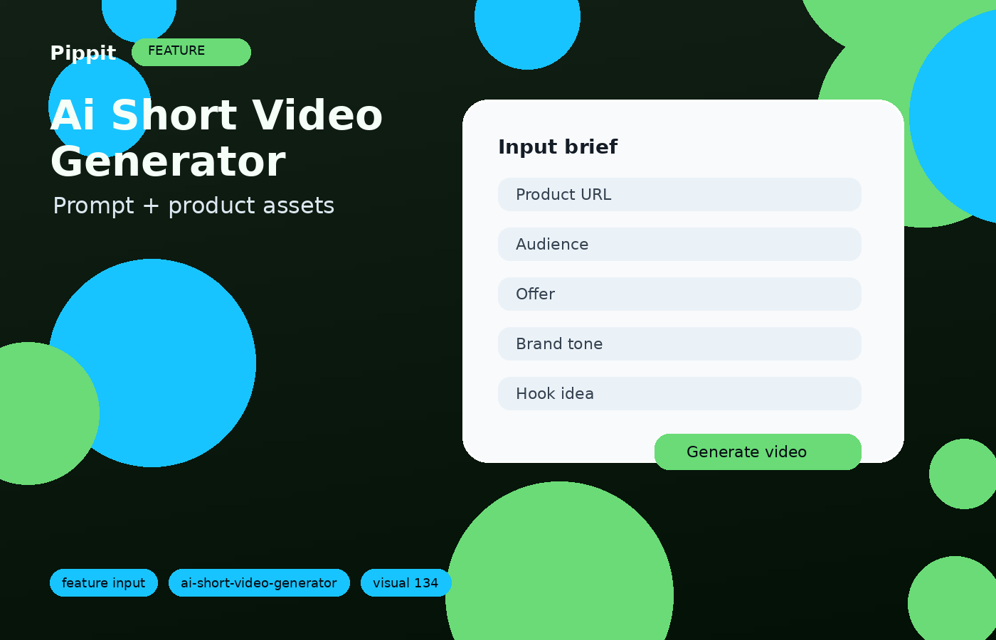 Ai Short Video Generator turn rough inputs into a ready video direction visual