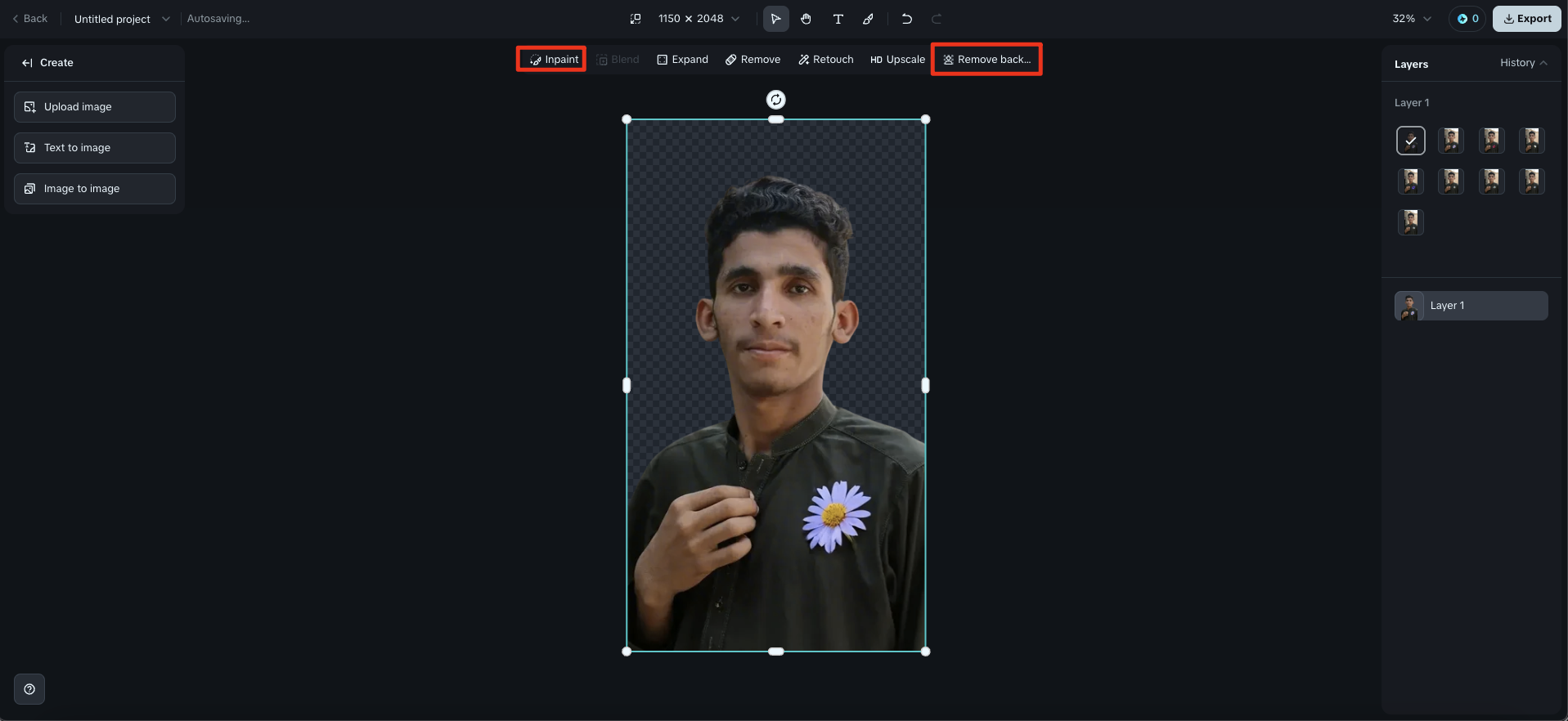 写真を強化する
