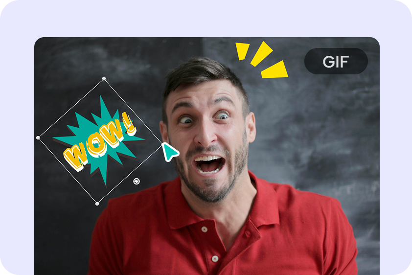 Create viral GIF memes in minutes