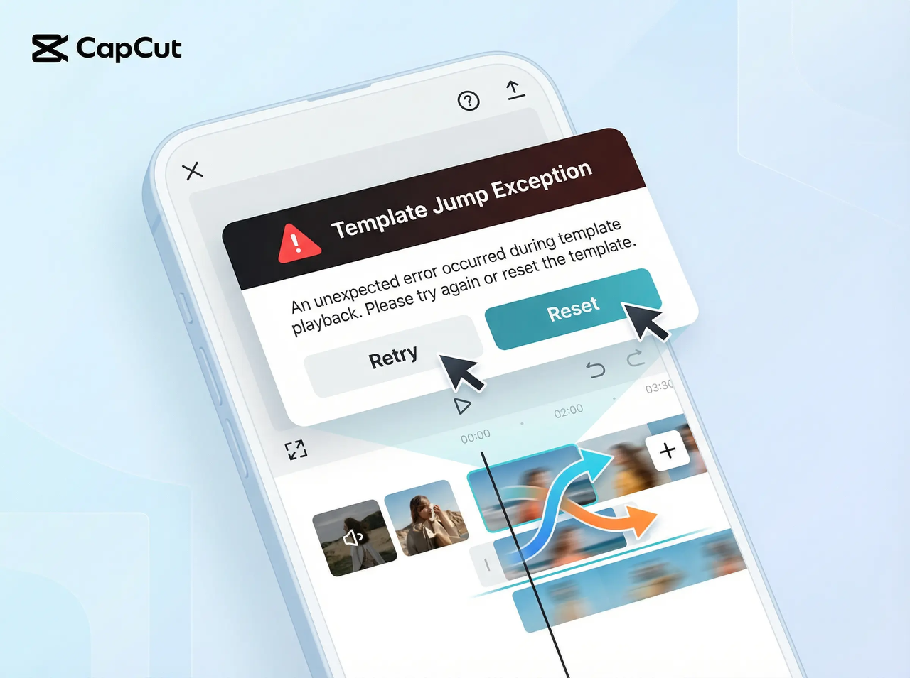 sablon ugrás kivétel