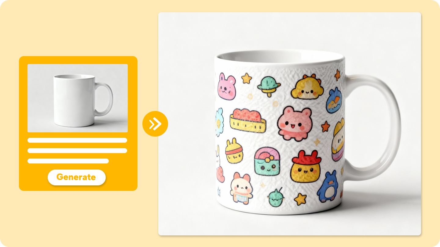 Desenhos de caneca de maquete