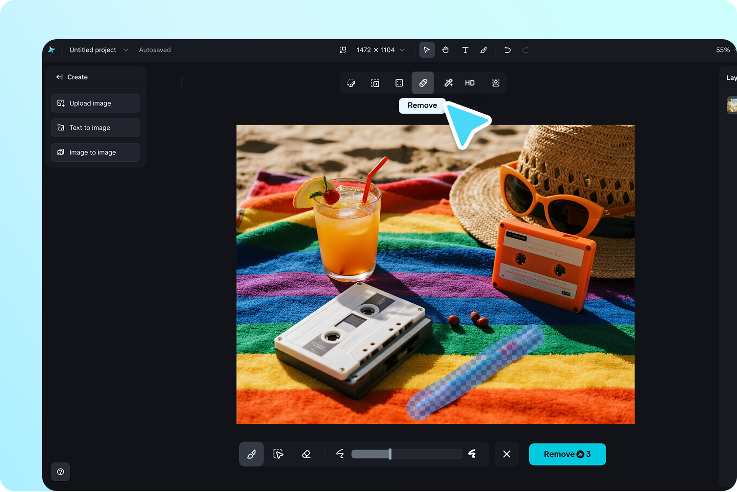 use ai photo eraser