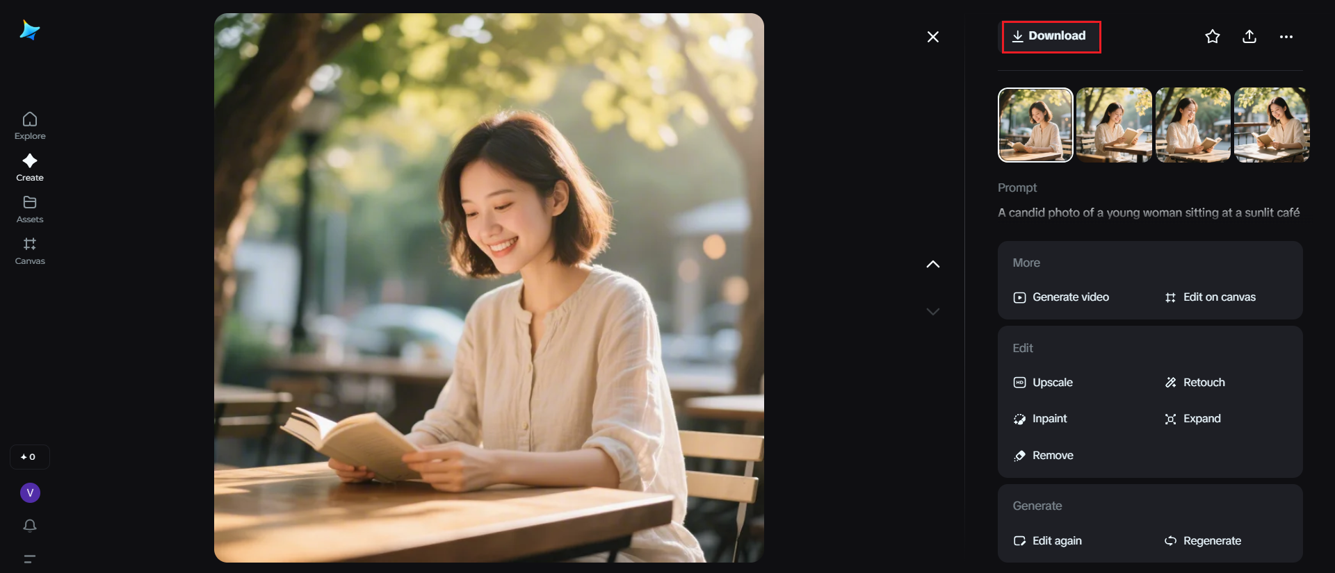 ภาพ AI สมจริง