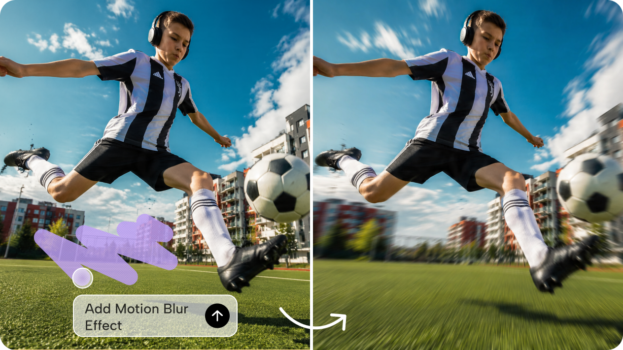 Personalize cada detalhe com IA Edição Interativa