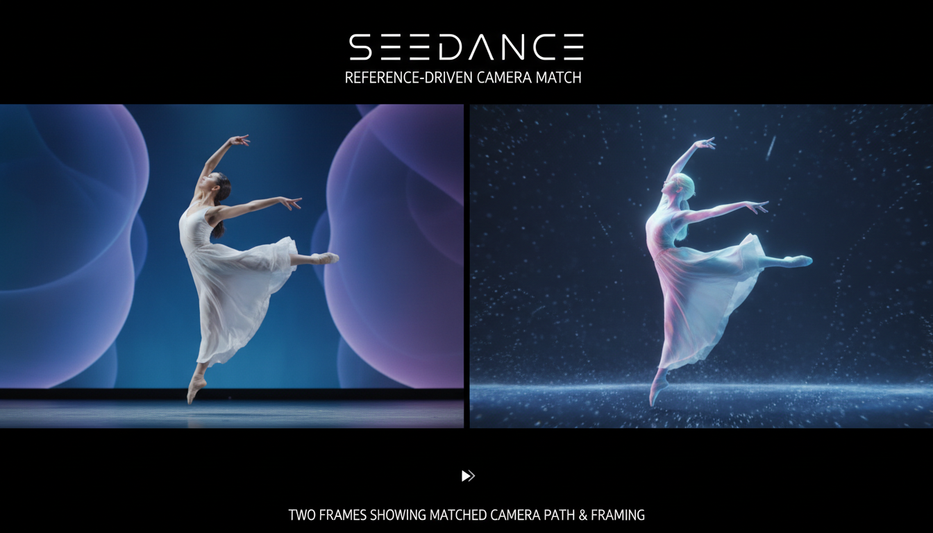 seedance_vs_veo_ gallery thumb: reference-driven camera match across two frames.