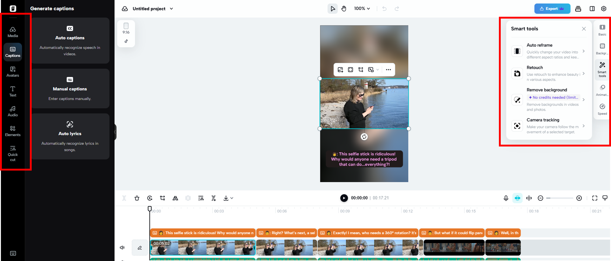 Edit and refine your video