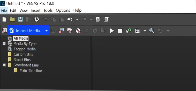 Import klip dan persediaan garis masa