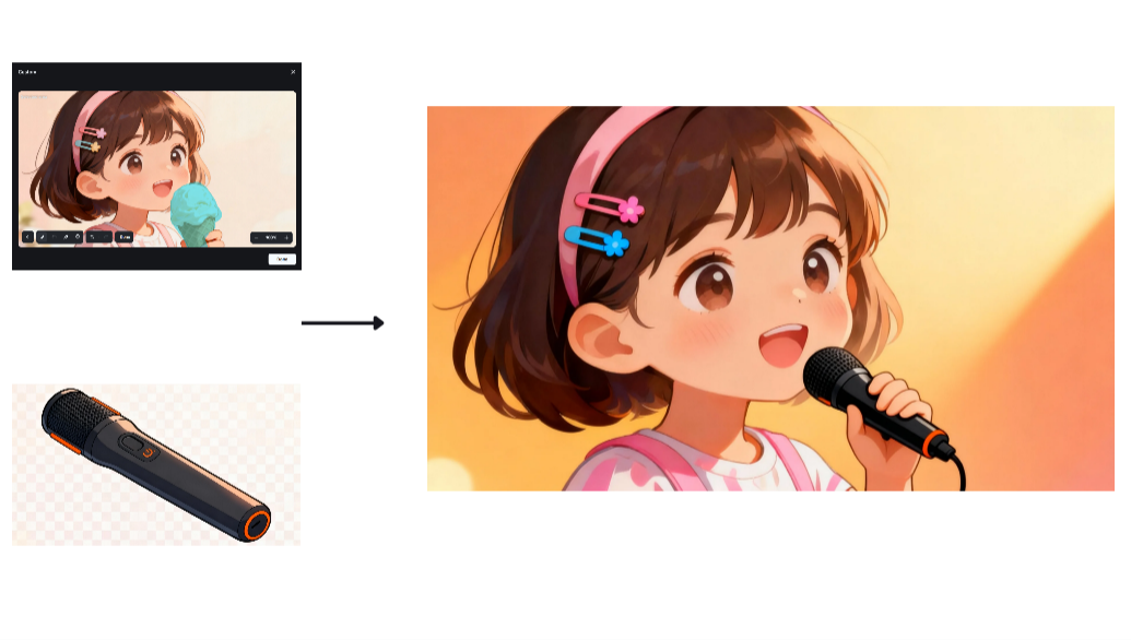 Interactive editing feature by Dreamina