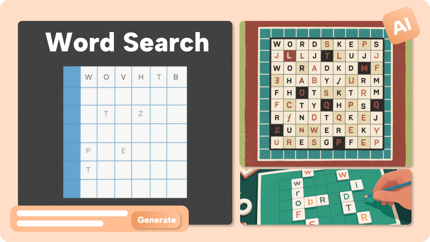 Gerar uma pesquisa de palavras