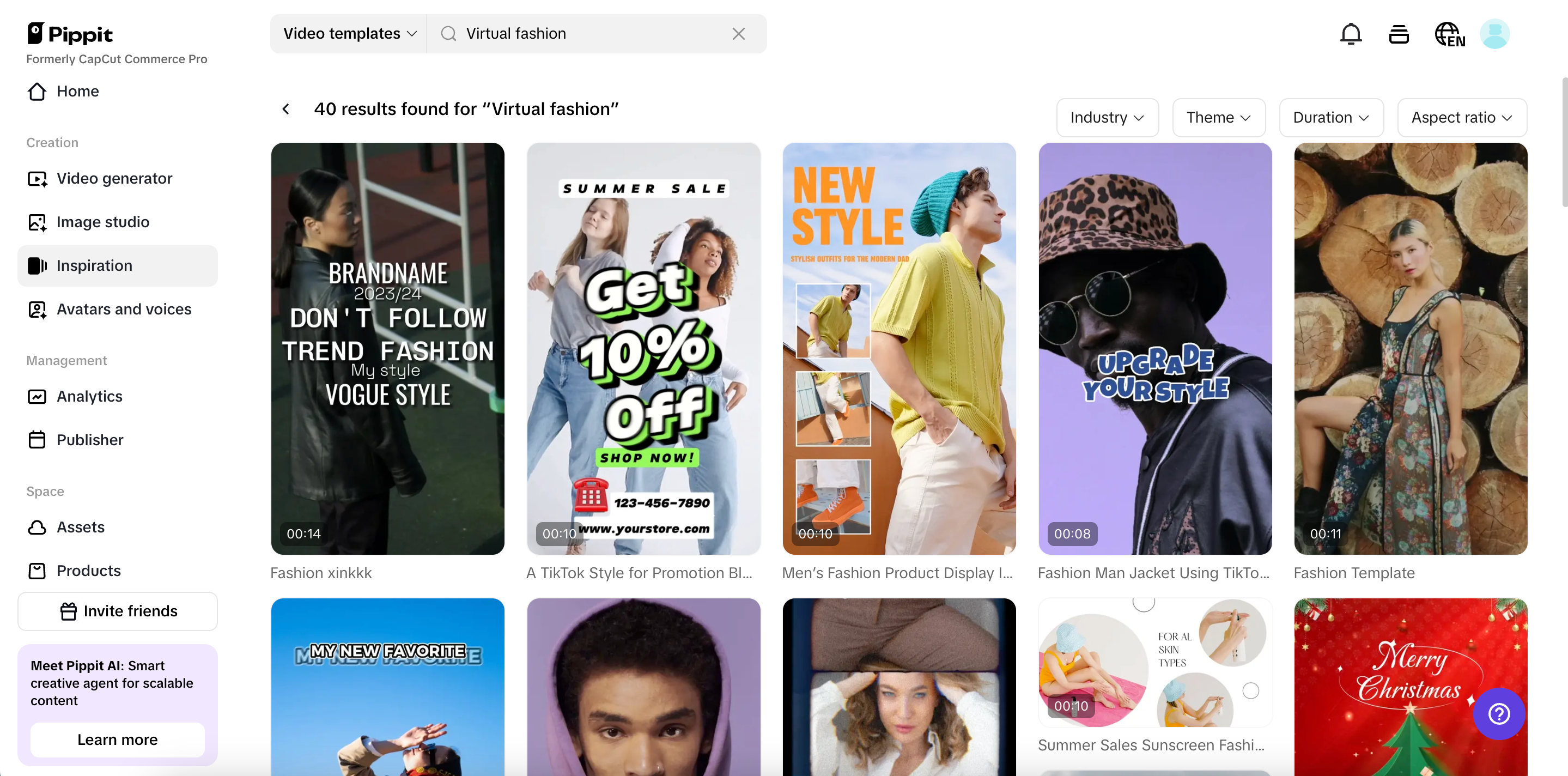 Customizable templates