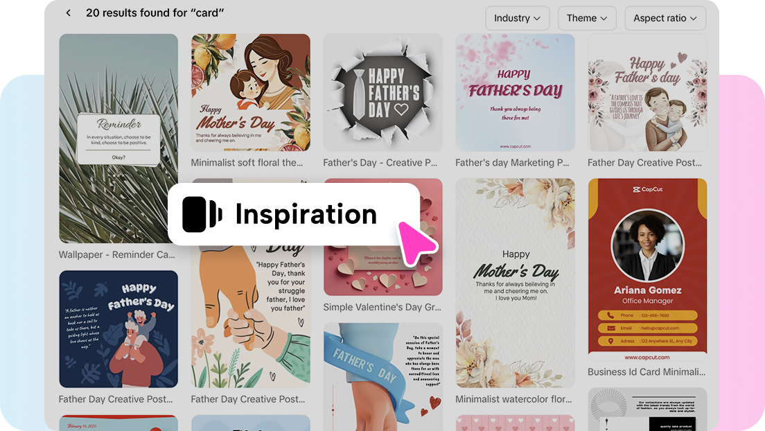 Mẫu cá nhân hóa sẵn sàng sử dụng