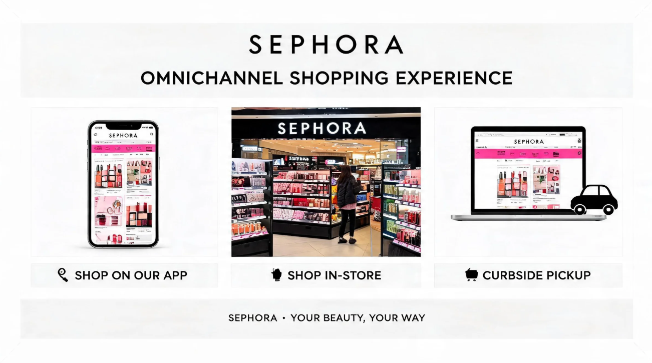 L'expérience de vente au détail omnicanal de Sephora