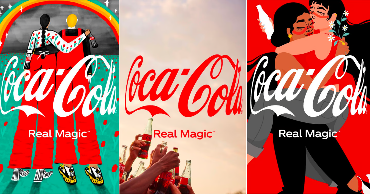 Coca-Cola's cross-platform advertising