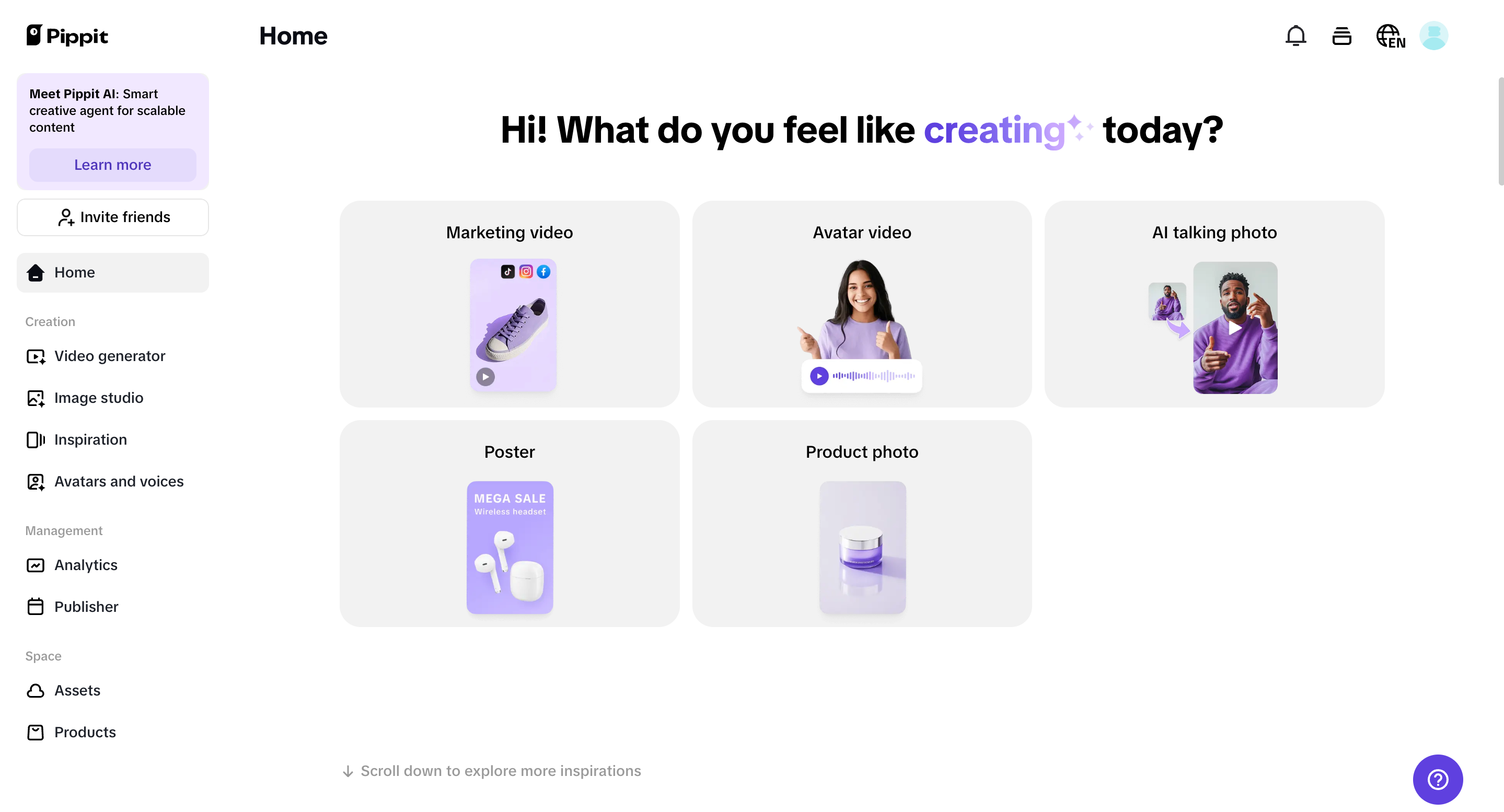 Pippit for brand strategy