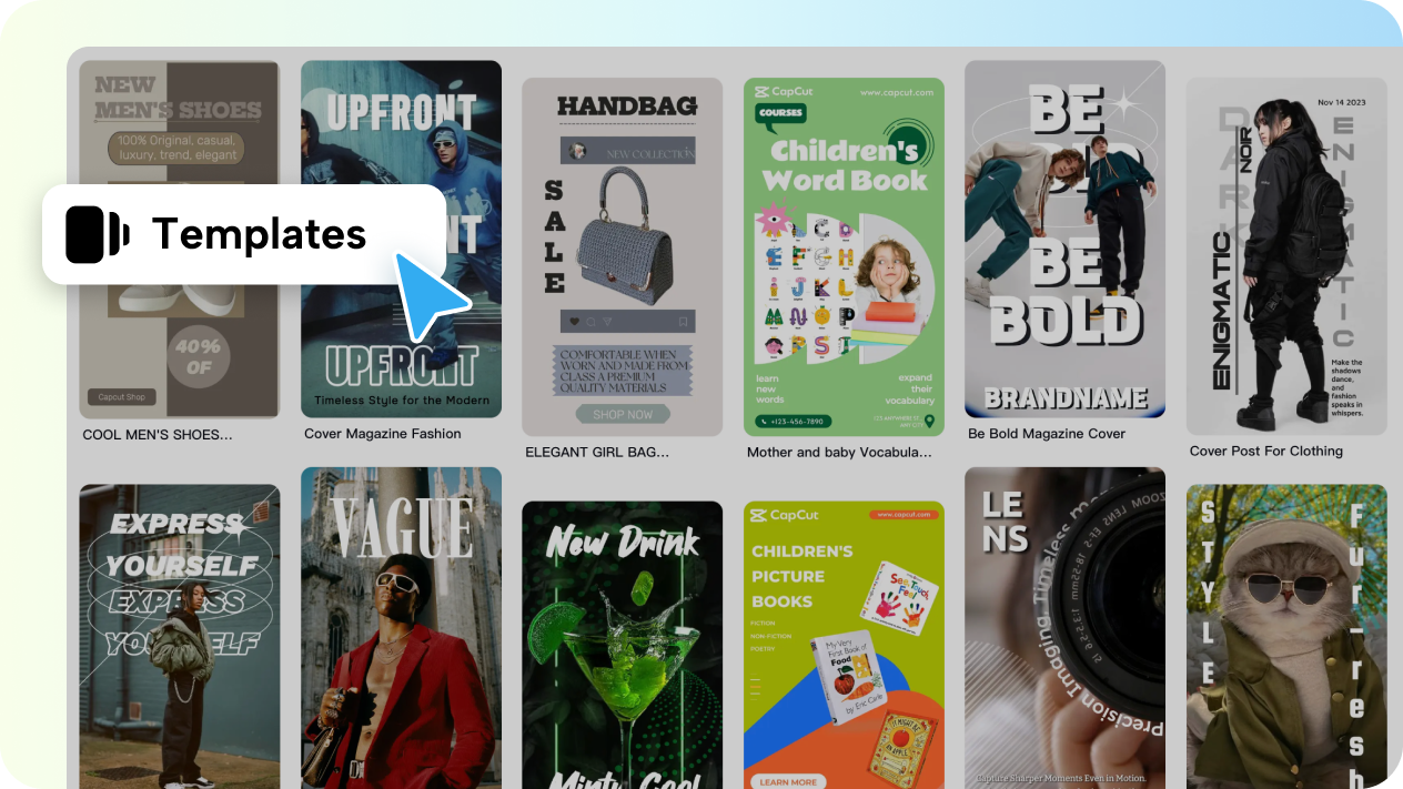 Design your book cover easily with CapCut's ebook cover generator 