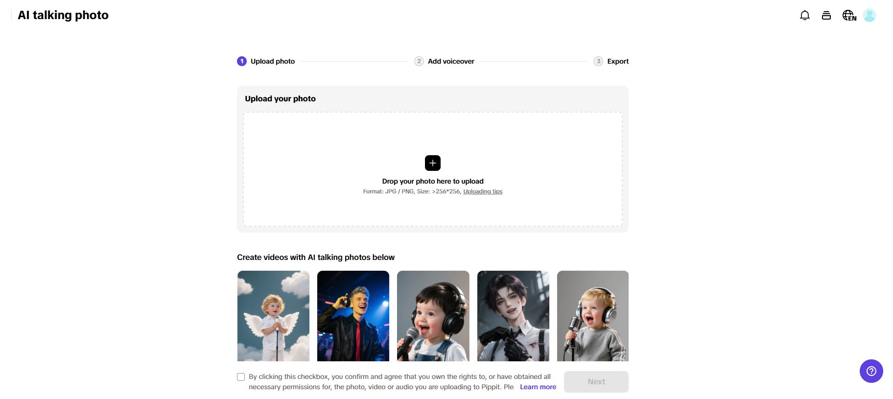 AI talking photos
