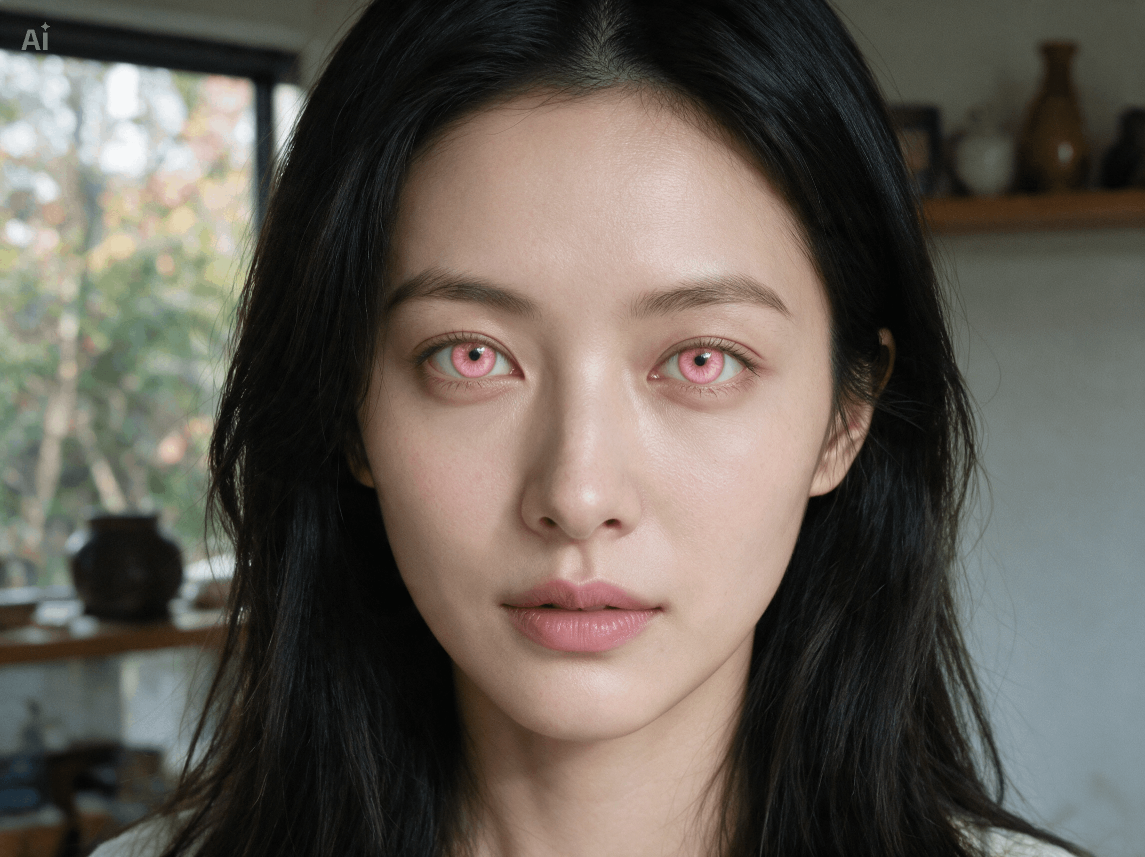 핑크 아이 필터