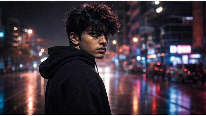 Prompt Seen Trending Boy Instagram AI Photo example 1