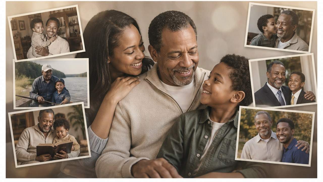 Father's Day Gospel Tribute Video Maker prompt result 1