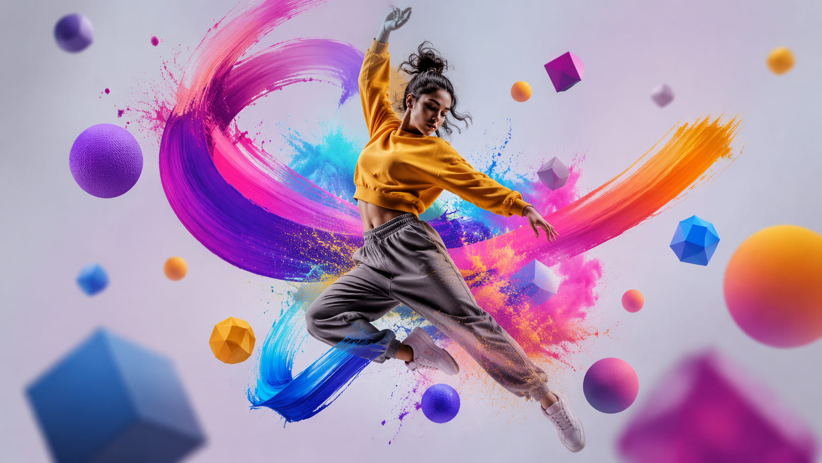 Dreamina PicsArt AI Foto-Editor Prompt Beispiel 6: Creator Cover Visual