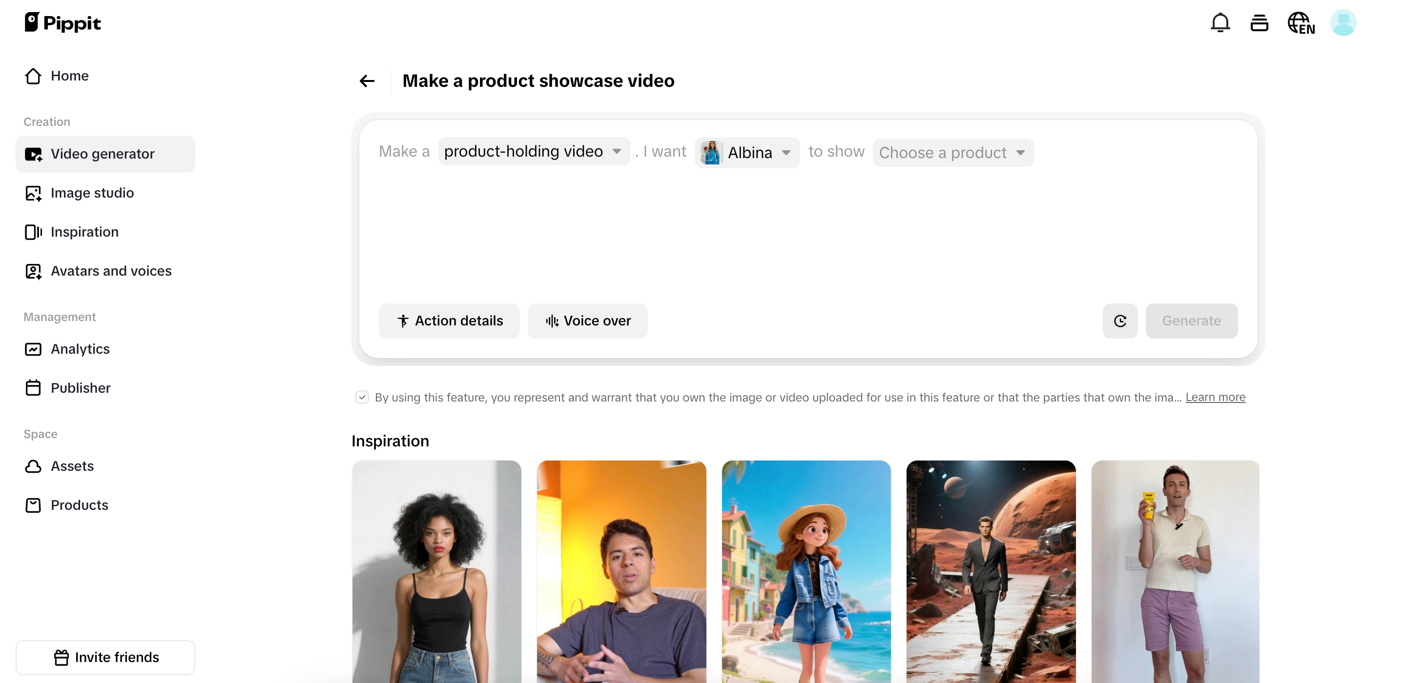 Showcase your product