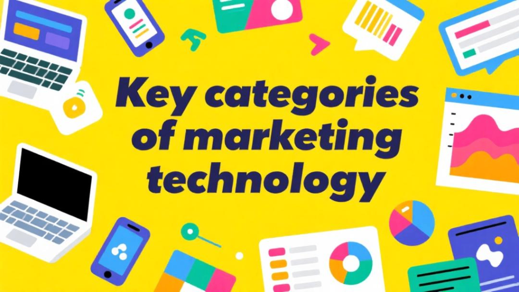 Martech categories