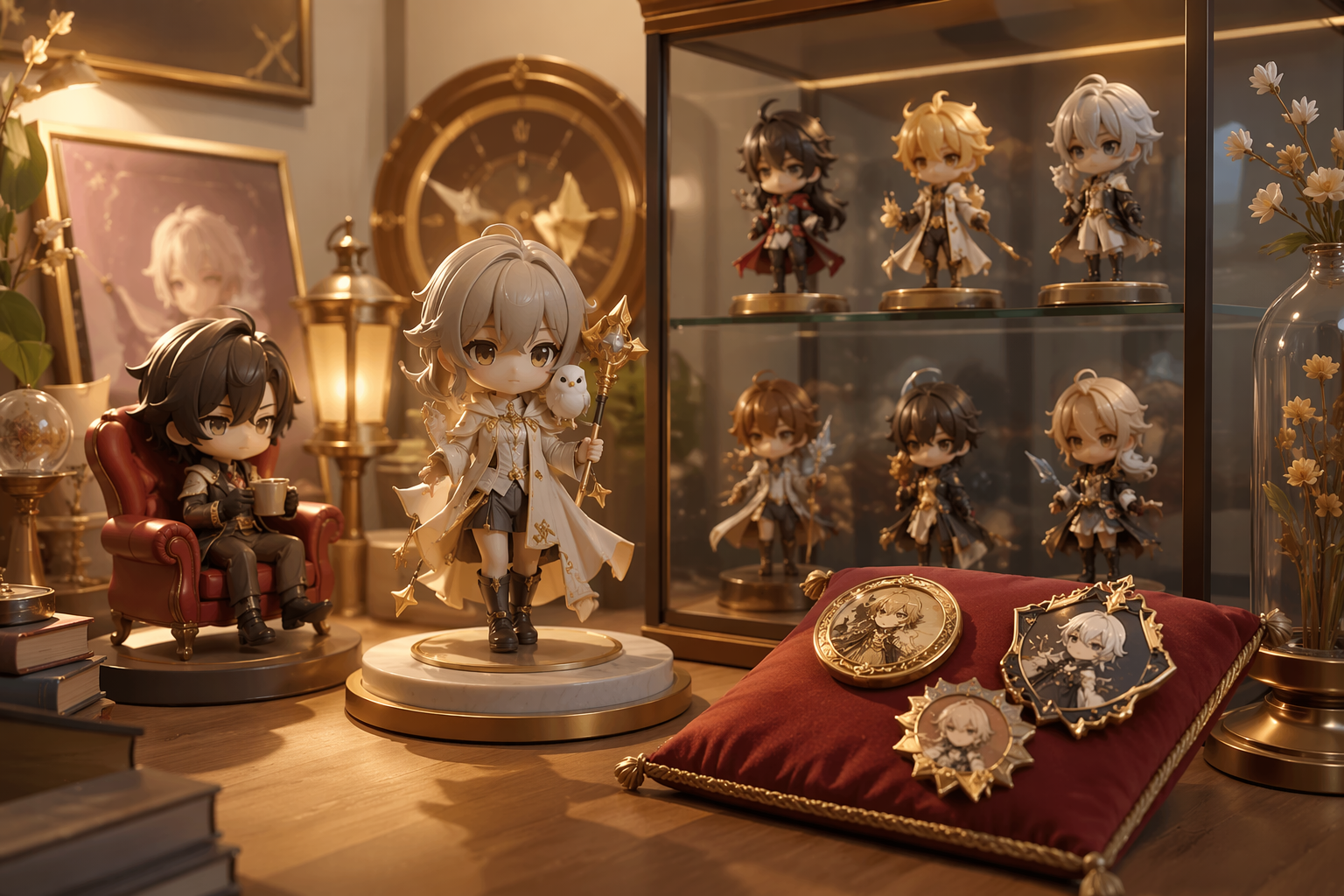 AI Collectible Figure fan collectible concepts