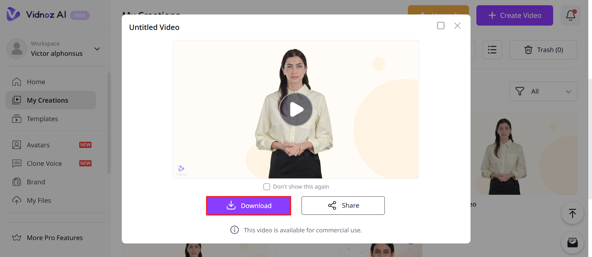 chuyển đổi hình ảnh thành video AI miễn phí