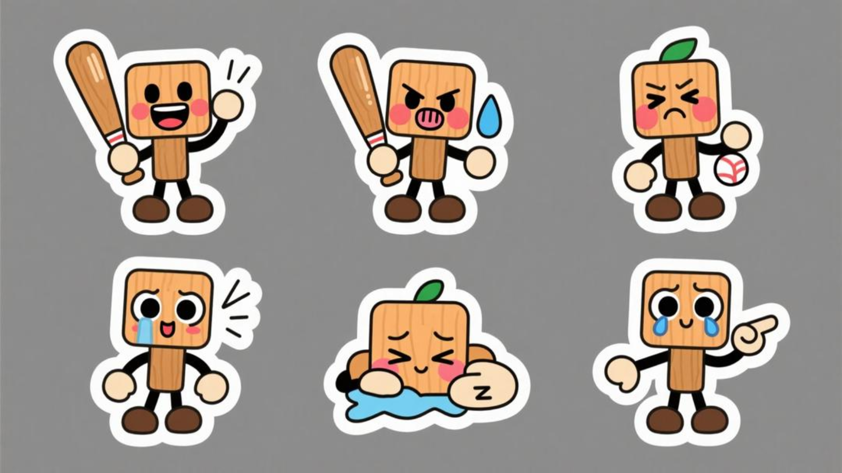 Koleksi paket stiker