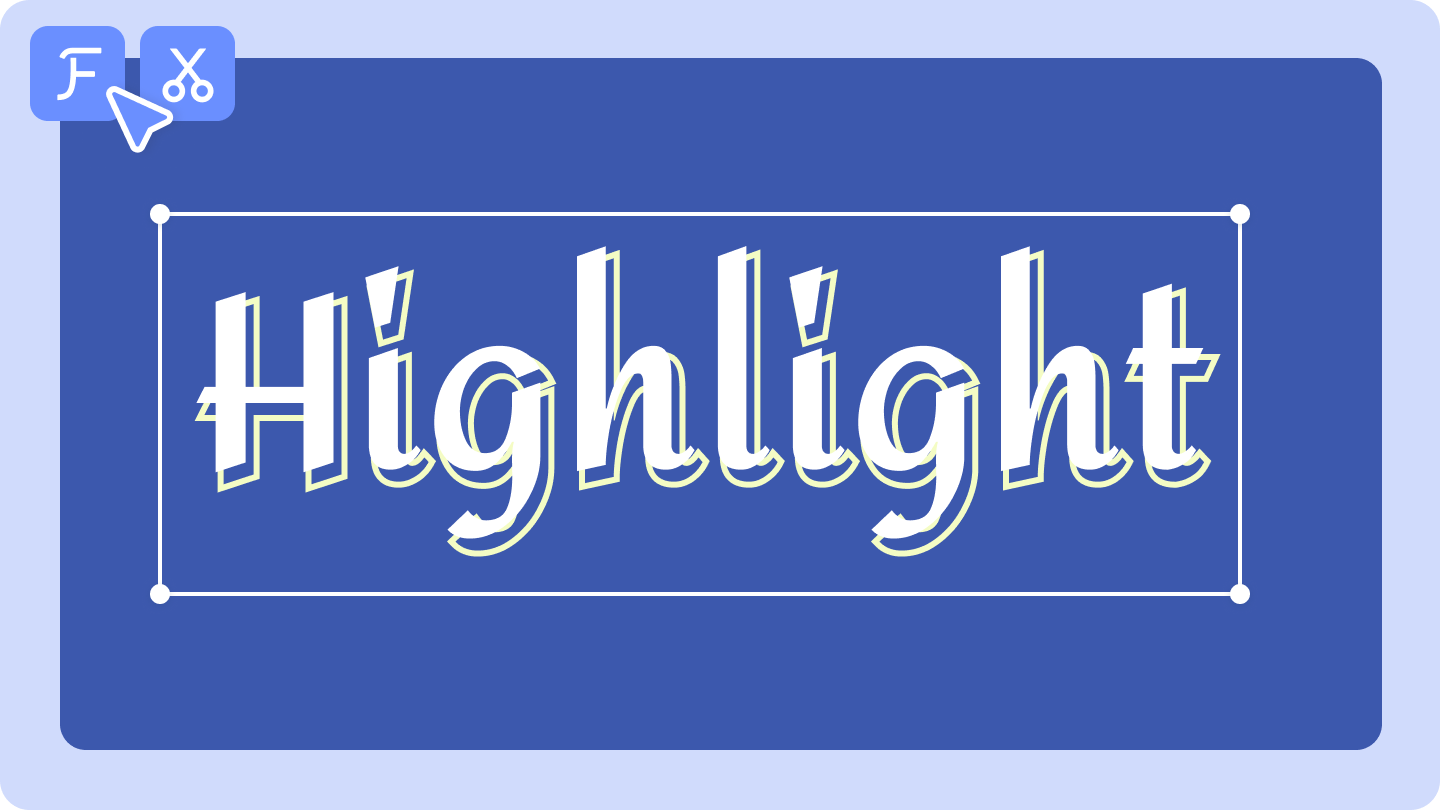 highlight font
