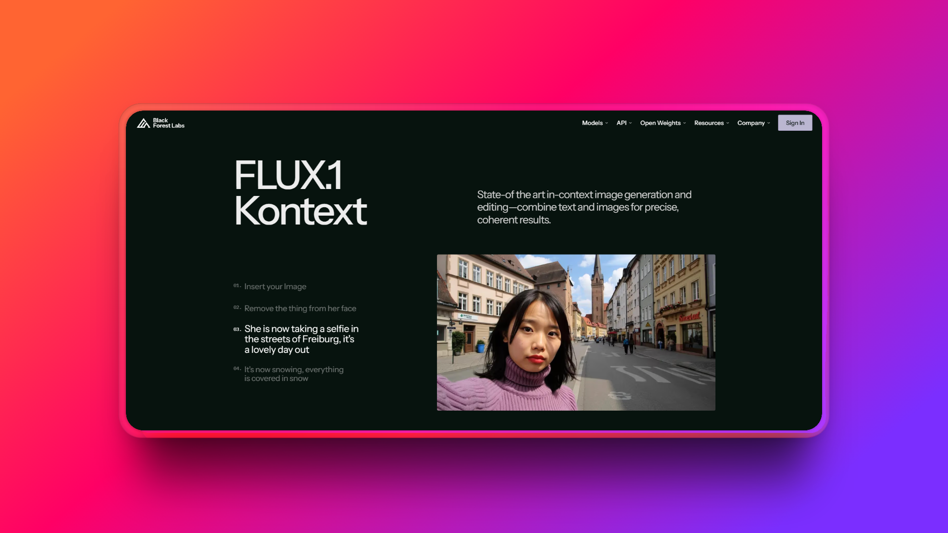 FLUX.1 Kontext by Black Forest Labs