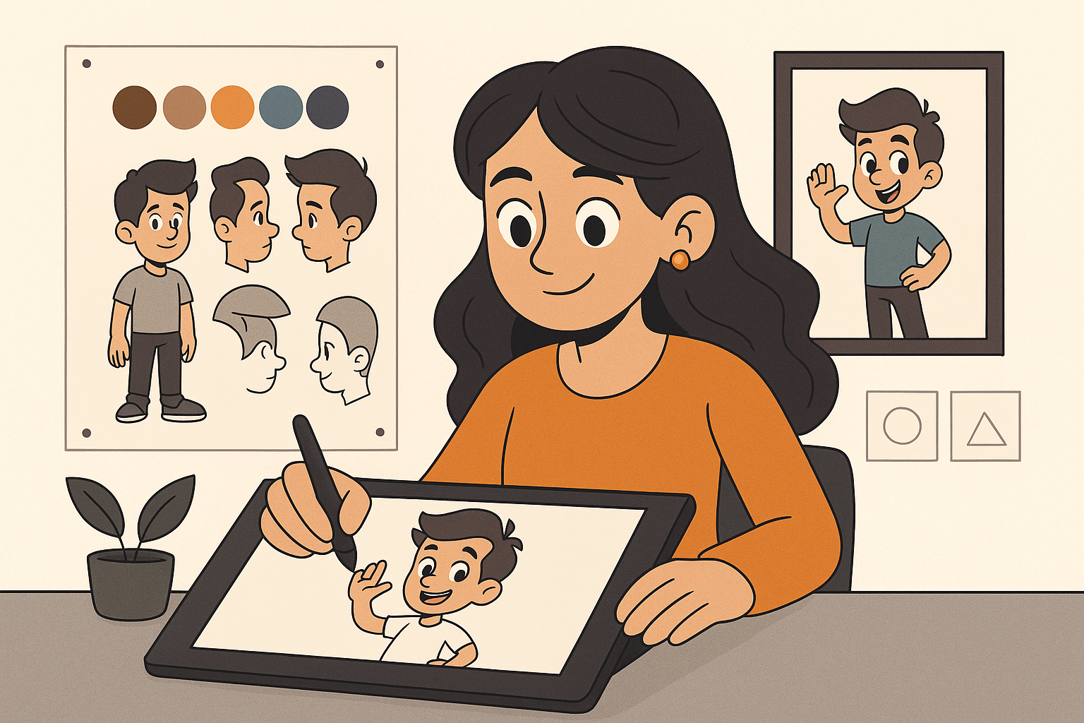 What is character design