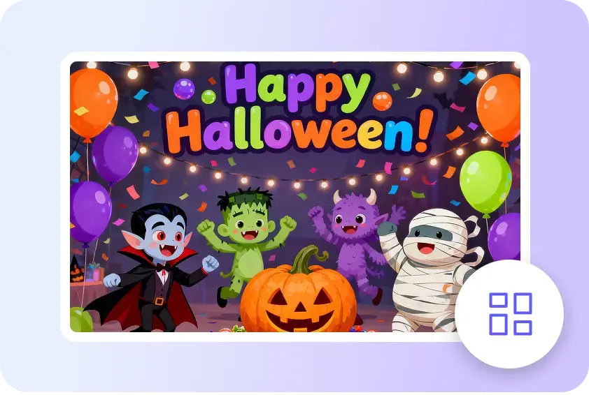 Obtenha visuais de Halloween