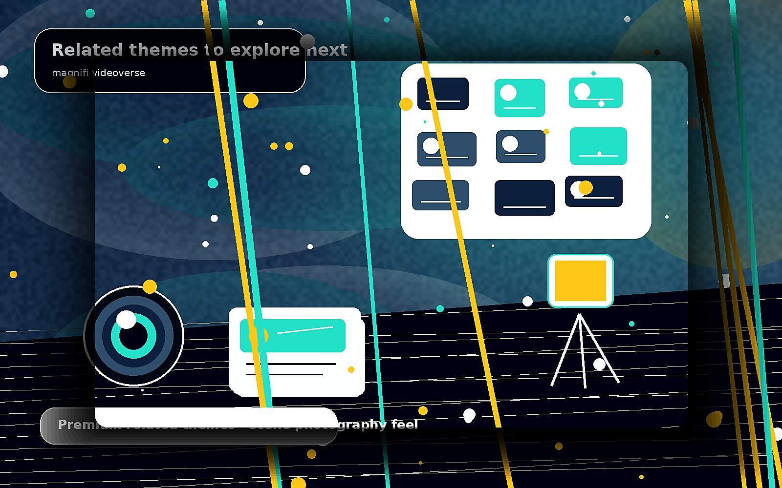Related themes to explore next — premium scene image for magnifi videoverse