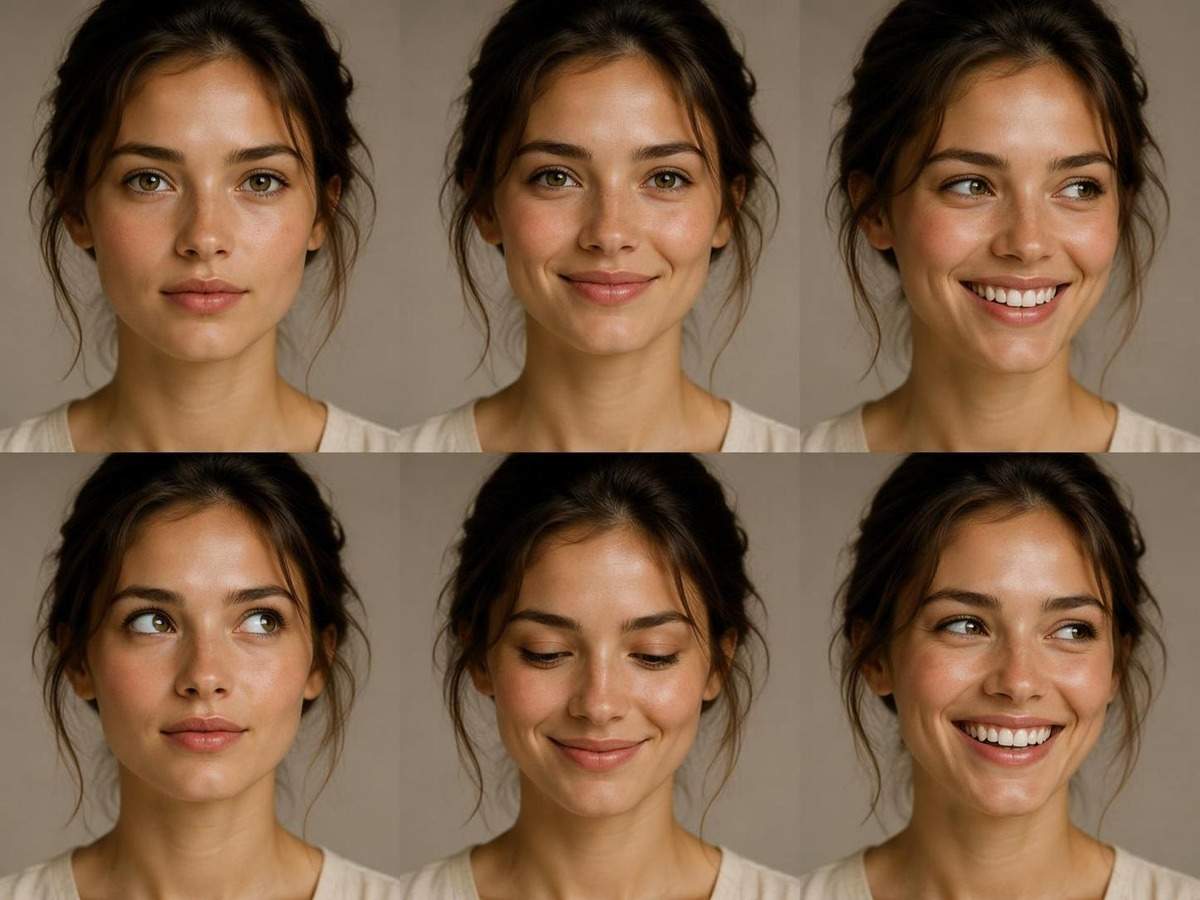 portrait expression animation AI prompt cover 3 in 4:3