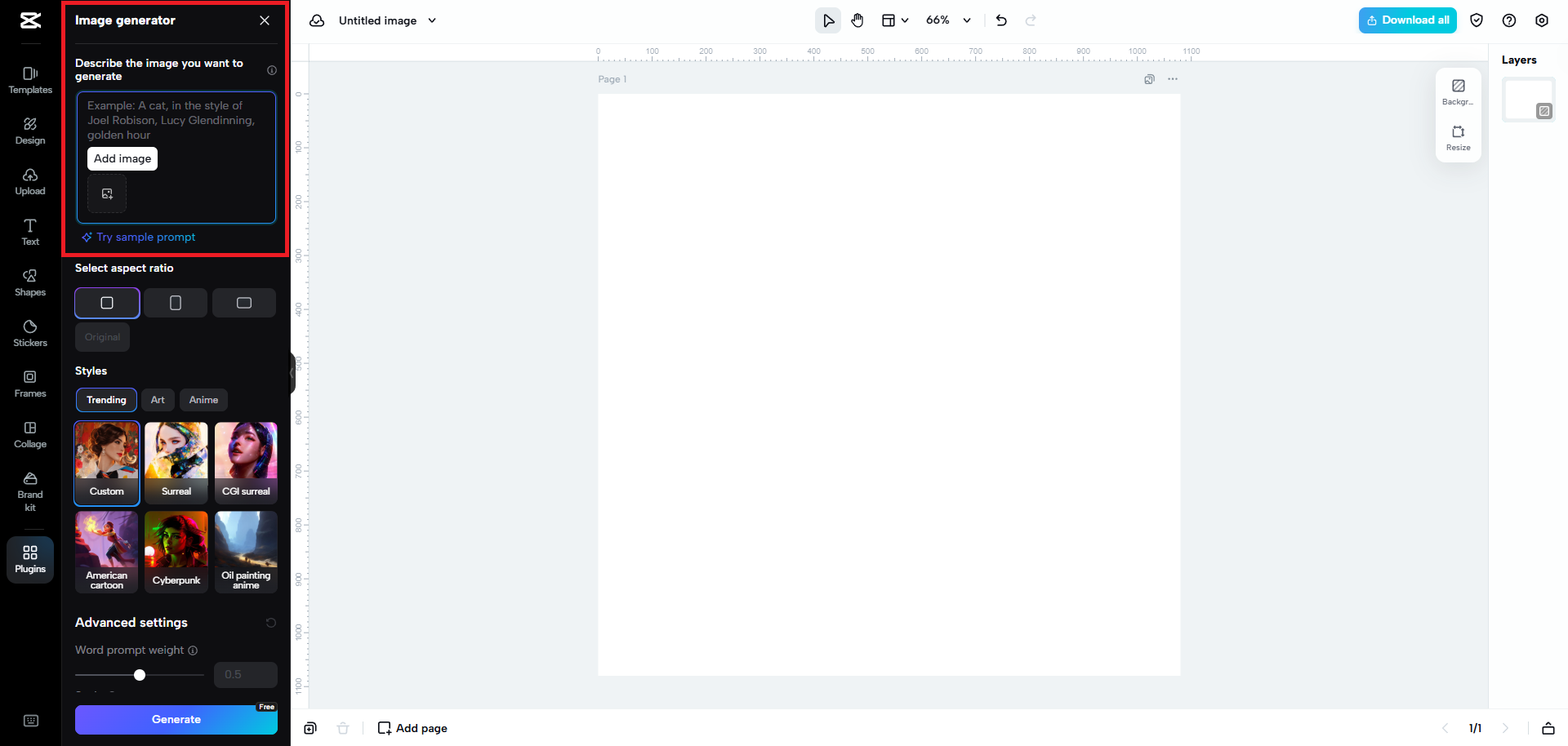 Upload your image and enter your prompt
