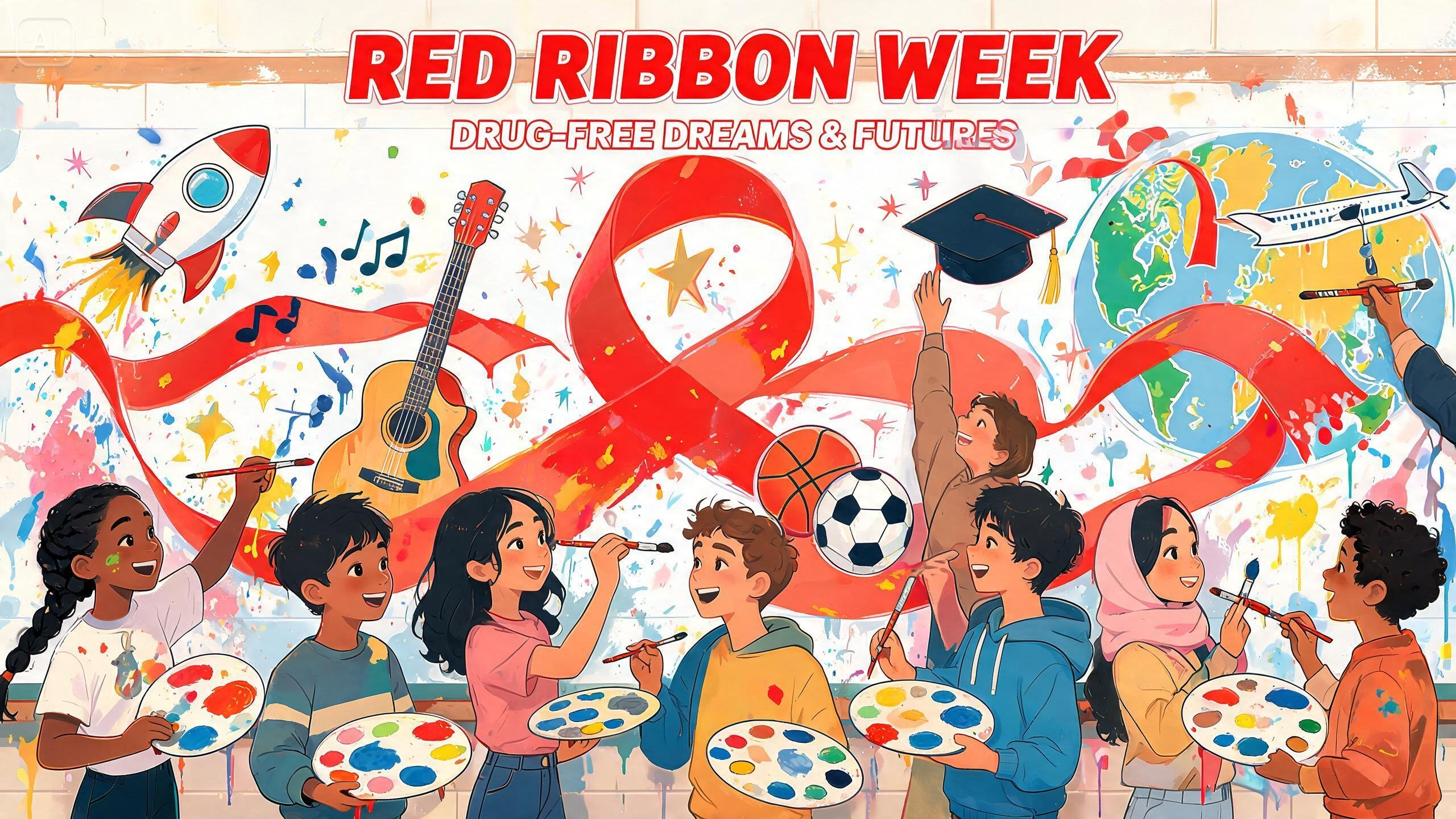 Paint your future drug-free