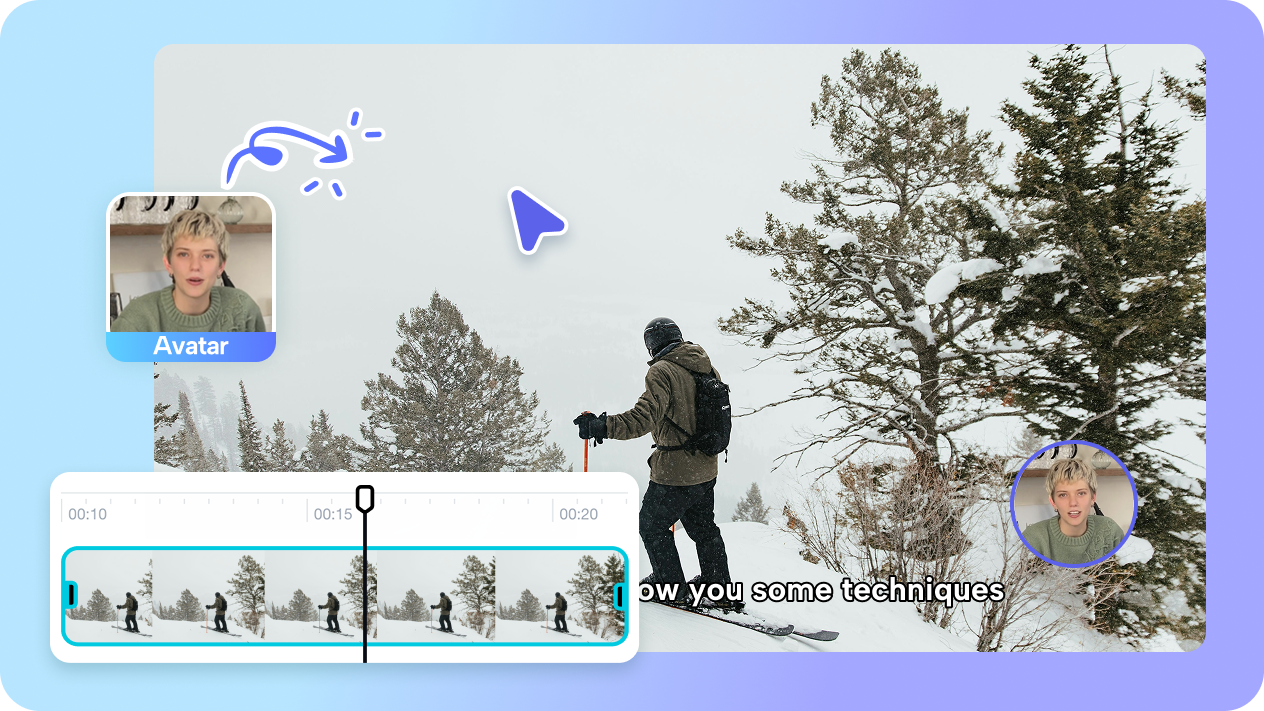 อวาตาร์ AI พร้อมด้วยเสียงพากย์สำหรับการเล่าเรื่องของแบรนด์