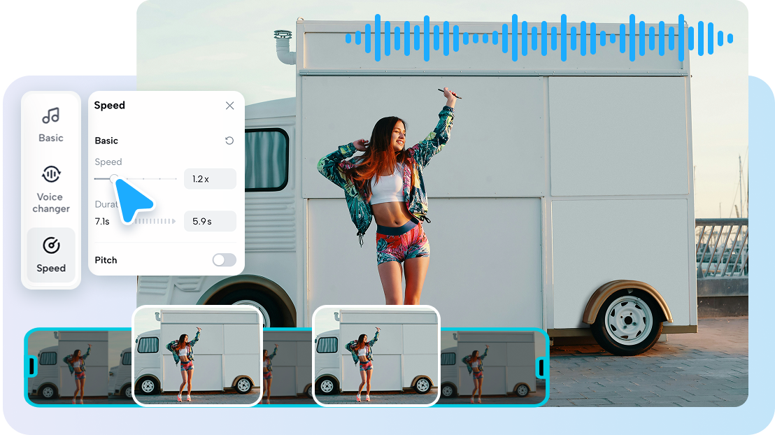 Гнучкий контроль швидкості для безперебійного синхронізування