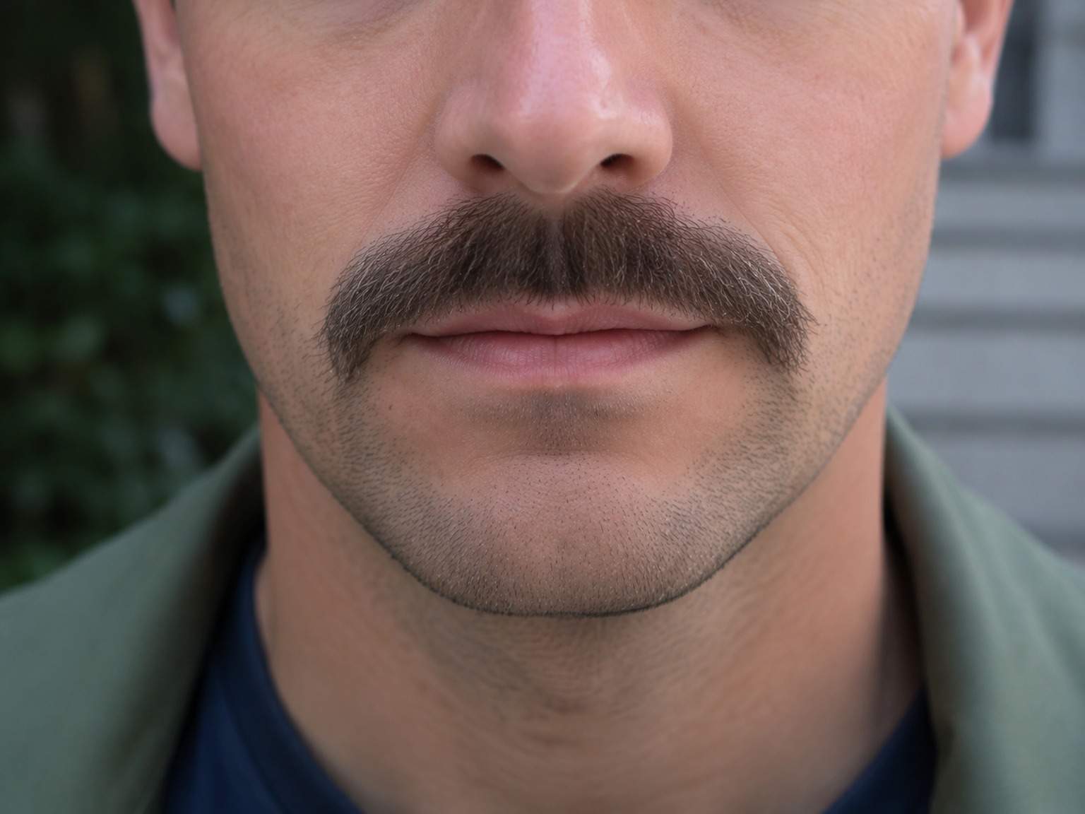 Dreamina remove mustache from video prompt example 2: Repair the background naturally
