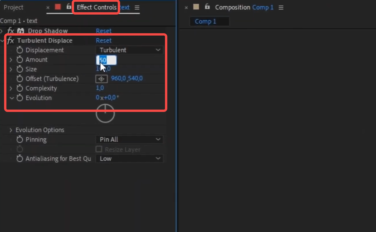 Zastosuj zniekształcenie