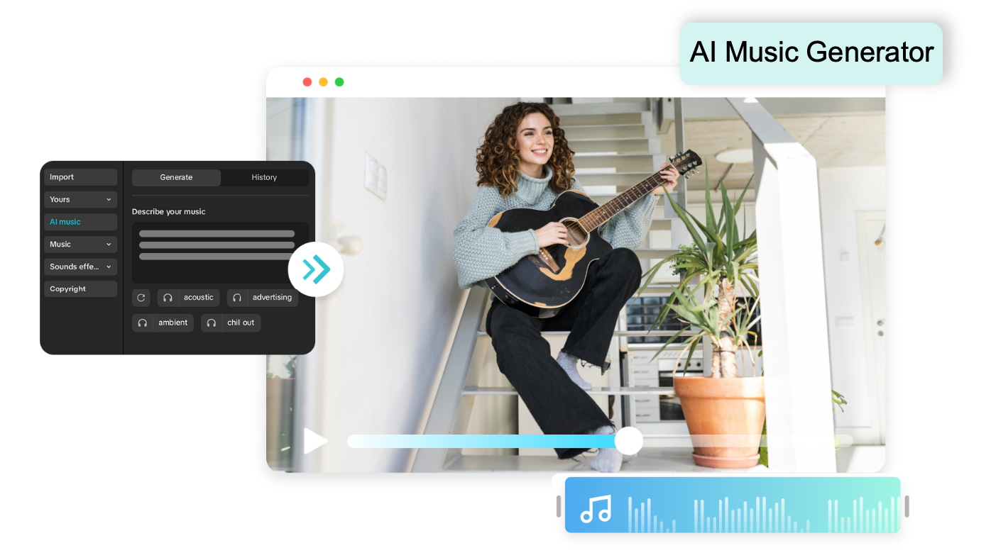 CapCut AI Music Generator