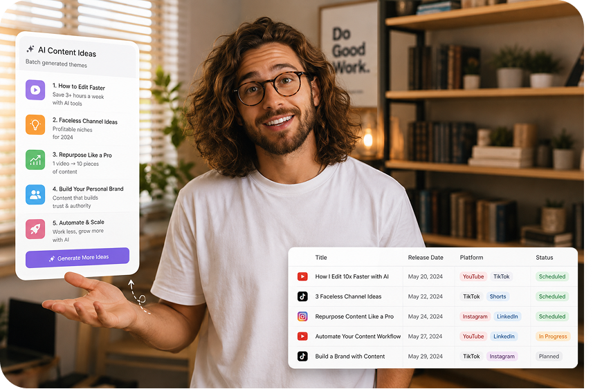 YouTube and short-form creators