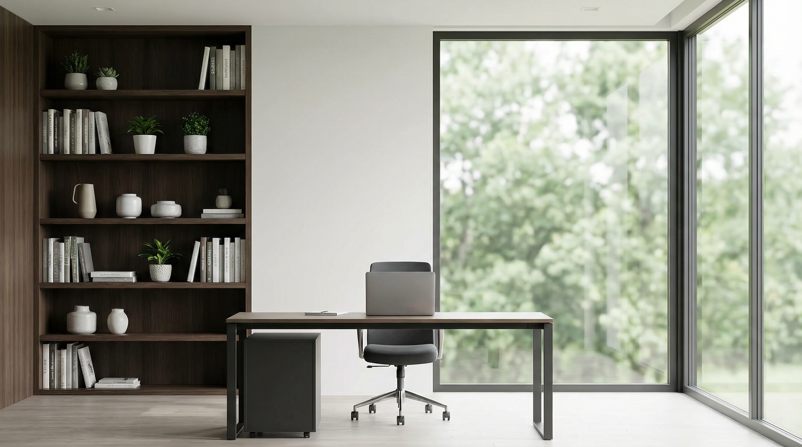 Arrière-plan de bureau à domicile moderne